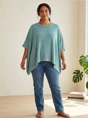 💚ZENANA RIBBED OVERSIZED TOP-women’s clothing-2x-beach-casual-preppy-trendy💚